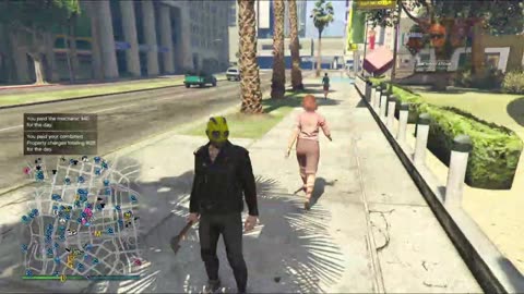 Michael in GTA V Online Night Stream