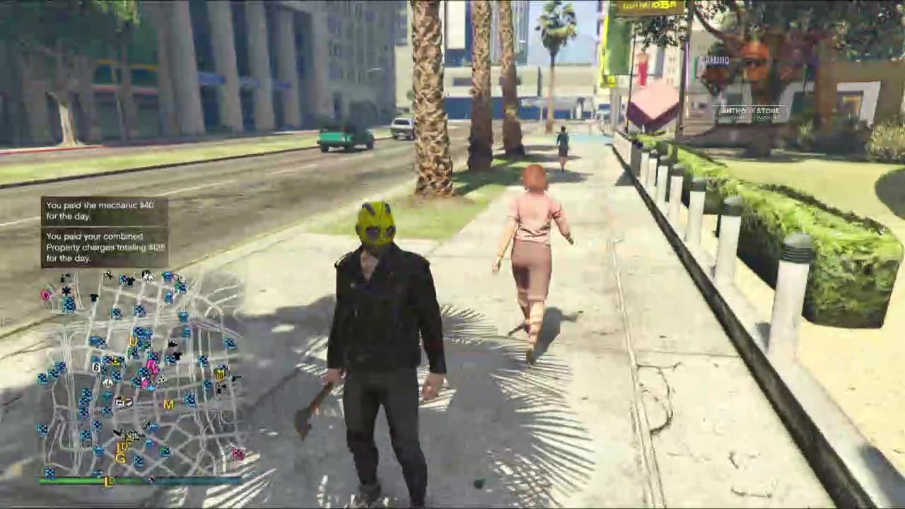 Michael in GTA V Online Night Stream