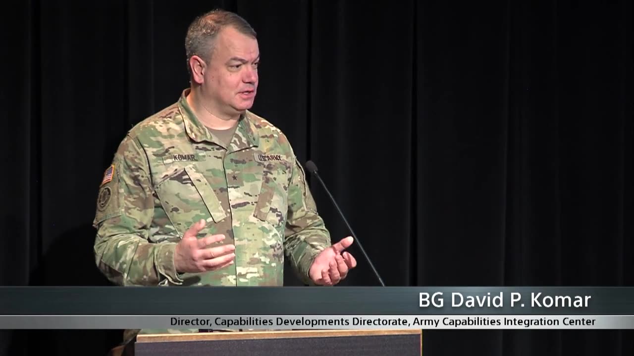 TRADOC Mad Scientist DOD 2018 Biodigital Convergence: Future Warefare W/ BG Komar