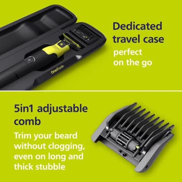 Philips Norelco OneBlade 360 rd Trimmer, Shaver & Body Groomer