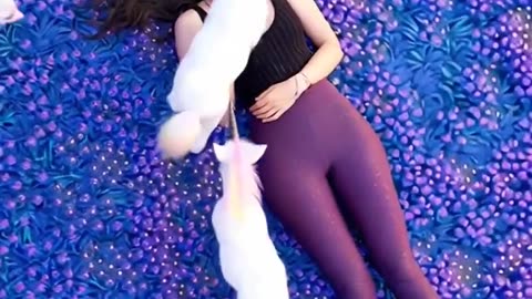 Baby Unicorn Moon Ride