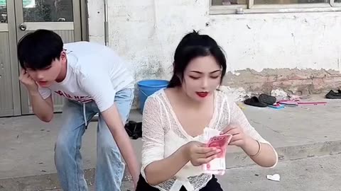 By mistake fall on chair