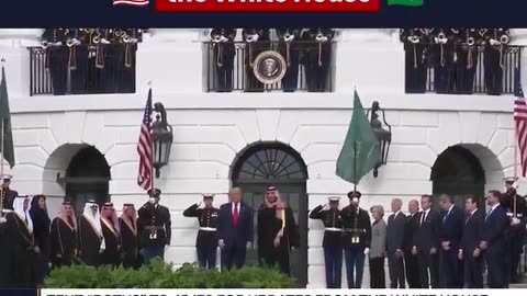 President Donald J. Trump welcomes Saudi Arabian Crown Prince Mohammed bin Salman