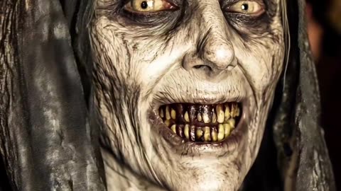 😱👻 Scary Nun #HorrorAI #MidJourney #Klingai | TheHauntingHour