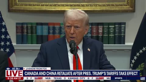 LIVE NEWS: President Donald Trump to address Congress, Canada & Mexico face tariffs, stock market