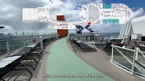 Celebrity Ascent Public Deck 16 | Tall Man's Cruise Adventures