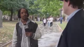 "What do you think of Birmingham Cathedral" "It's shit but it's a nice place to smoke weed"