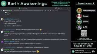 Earth Awakenings - Livestream 1 - #4072 - Live on Rumble/Youtube/X-Twitter/Twitch
