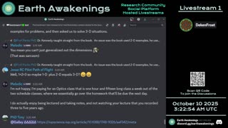 Earth Awakenings - Livestream 1 - #4072 - Live on Rumble/Youtube/X-Twitter/Twitch
