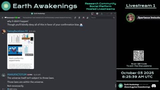 Earth Awakenings - Livestream 1 - #4060 - Live on Rumble/Youtube/X-Twitter/Twitch