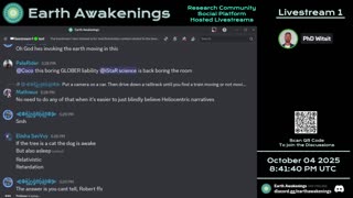 Earth Awakenings - Livestream 1 - #4063 - Live on Rumble/Youtube/X-Twitter/Twitch