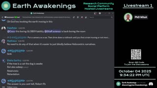 Earth Awakenings - Livestream 1 - #4063 - Live on Rumble/Youtube/X-Twitter/Twitch
