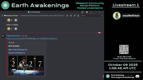 Earth Awakenings - Livestream 1 - #4072 - Live on Rumble/Youtube/X-Twitter/Twitch