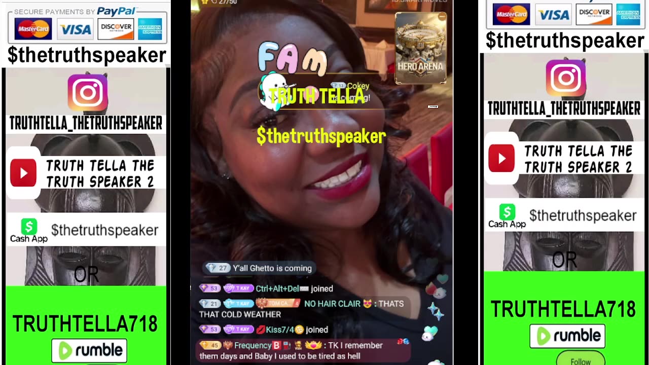 QUEEN TOMIKAY LINES KEVIN JONES & THEY BOTH GET CLIPPED