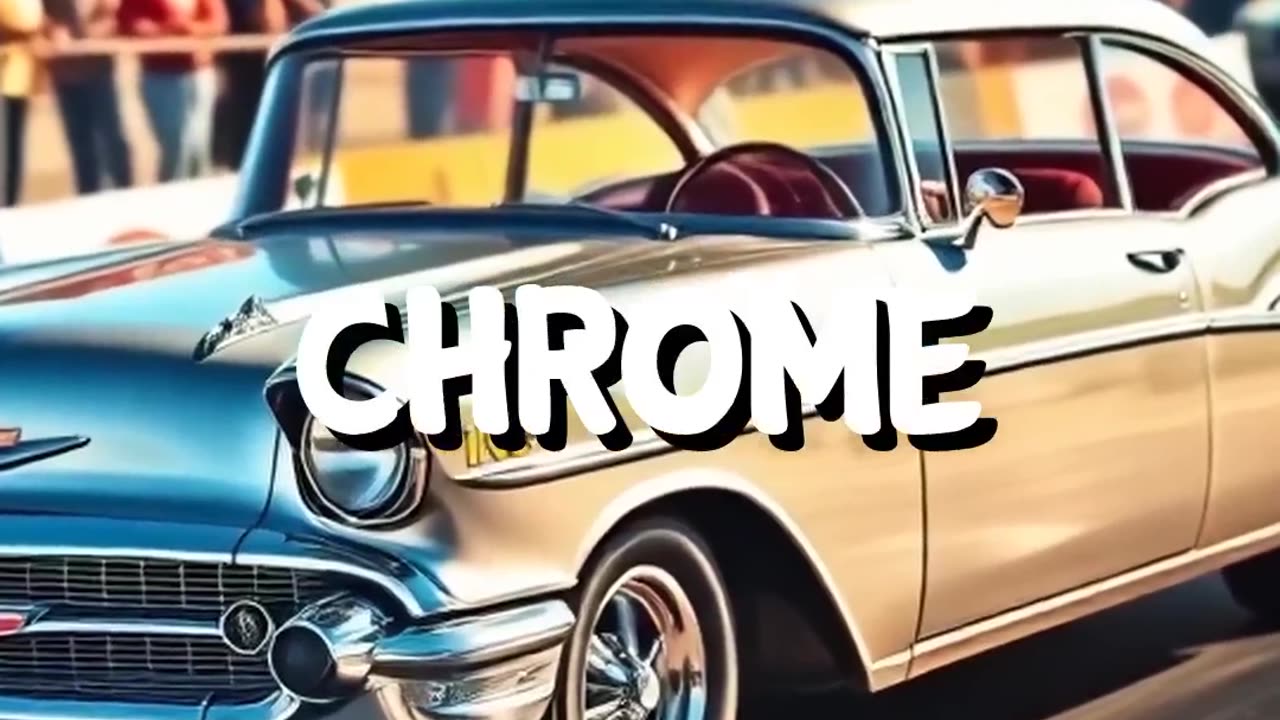 1957 Chevy Goes To The Drags