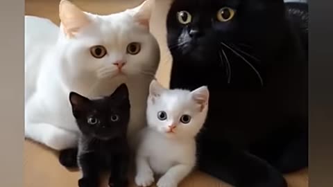 Cat sweet family 😻🐾_cat _cats _catshorts _catfunny _catkivideo _yt_trending