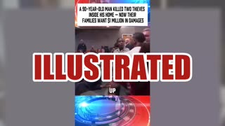 Fact Check: 90-Year-Old Man NOT Sued By The Families Of Two Home Invaders He Killed -- Ragebait