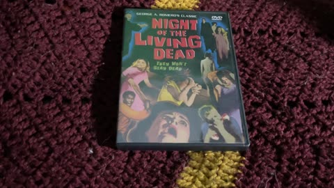 NIGHT OF THE LIVING DEAD , DVD REVIEW/UNBOX , My 1st DVD ,