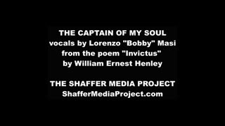 The Captain of My Soul -- vocals by Lorenzo "Bobby" Masi