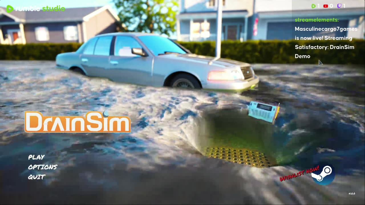 DrainSim Demo