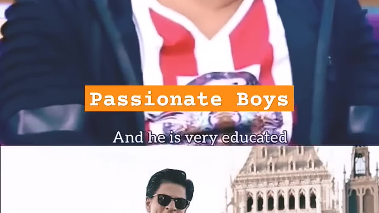 शाहरुख को ऊपर वाले ने #srkshorts #shahrukhshort #shahrukh_khan - Passionate Boys (720p, h264)