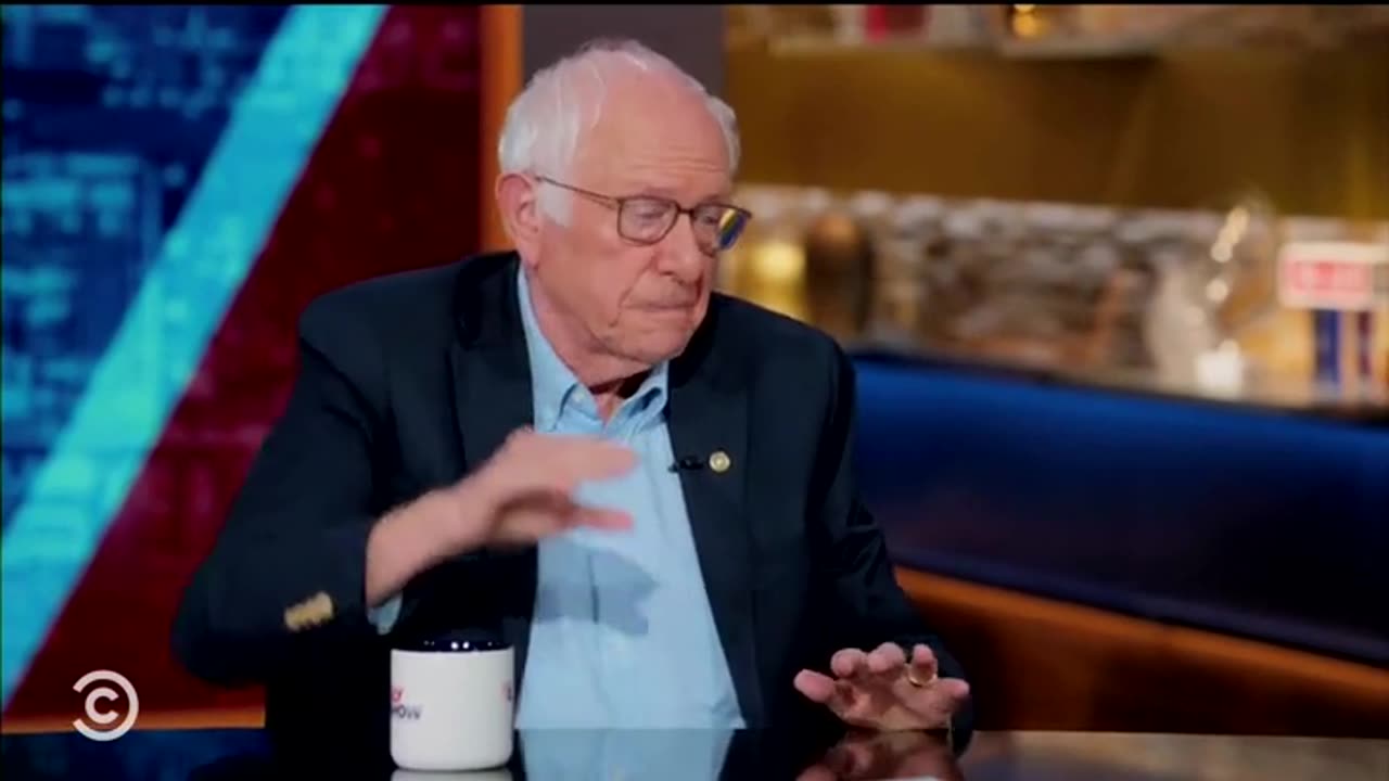 Jon Stewart Gives Basic Economics Lesson To Socialist Bernie Sanders