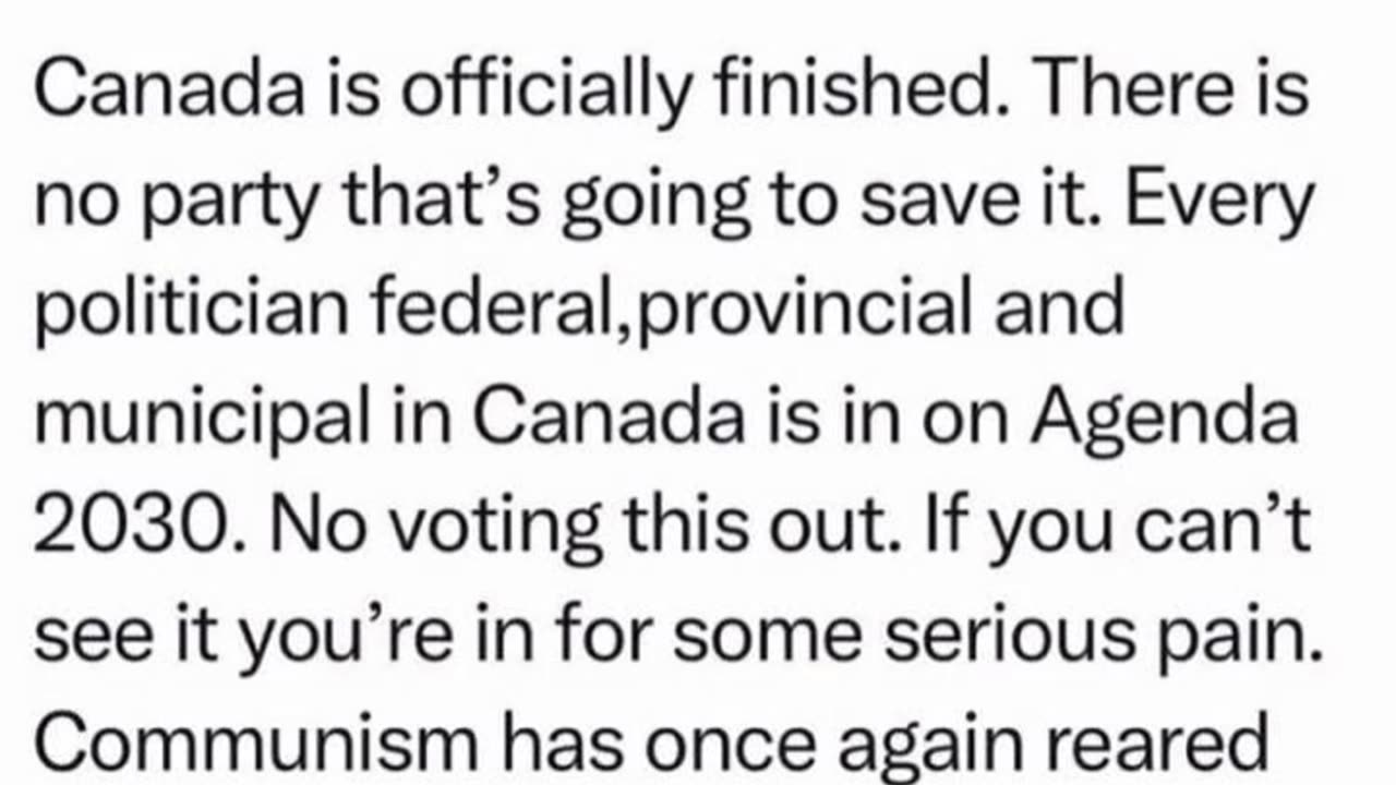 Theo Fleury: Canada is officially finished. There is no party that's going to save it.