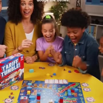 US Tariff 100% 90s board game