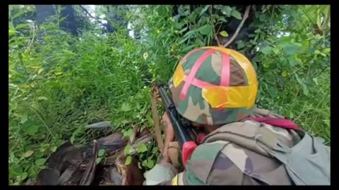 🔥🔫 Myanmar War | PDF Auxiliaries Engage Junta Near Sadaung with PKT & Type 81 | RCF