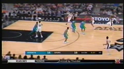 Hornet de Charlotte vs Spurs de San Antonio