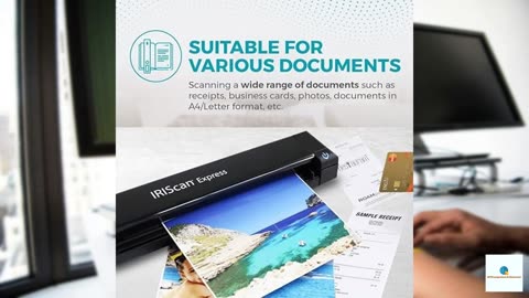 IRIScan Express Portable Document Scanner, v4