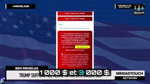 TRUMP MORT ET POURISSANT