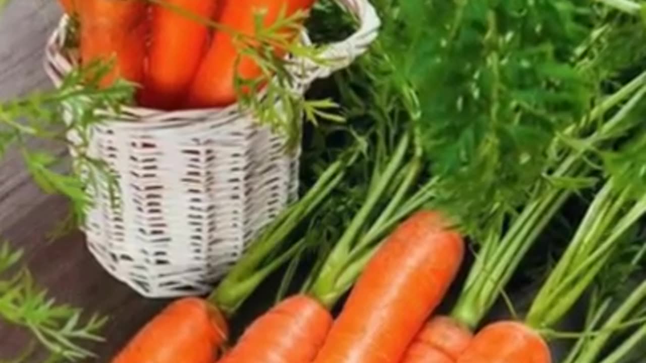 Two benefits of eating carrots