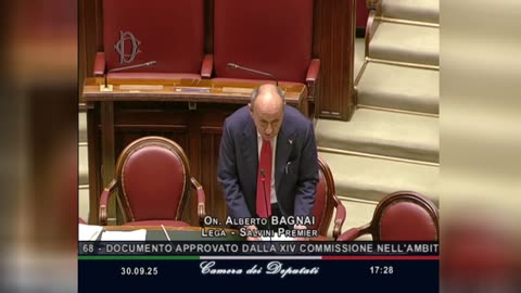 🔴On Alberto Bagnai in Aula sulla modifica del quadro per il conseguimento della neutralità climatica 