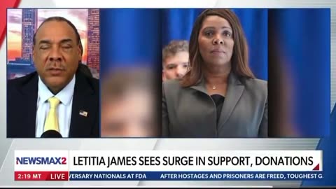 Letitia a.k.a. “Peekaboo” James who ran on a “get Trump” campaign is now...