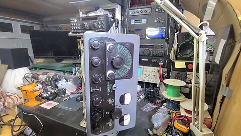 Johnson Viking 500 transmitter part 1