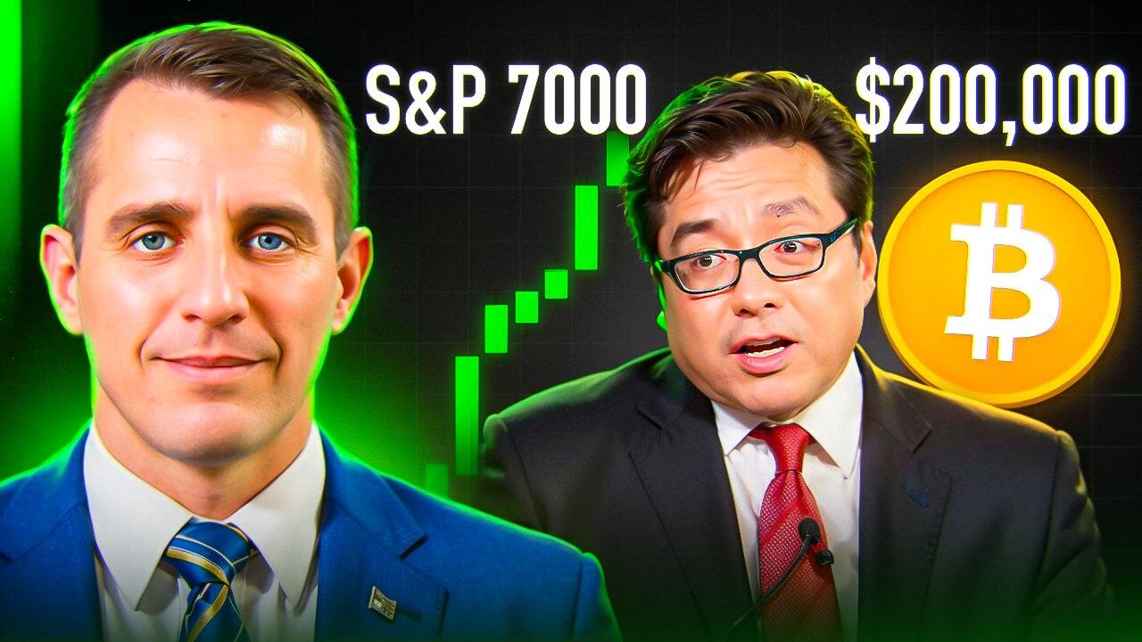 Tom Lee Is STILL Bullish On Stocks, Bitcoin Despite Shakeout