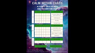 Calm Within Chaos January Training Routine Breakdown