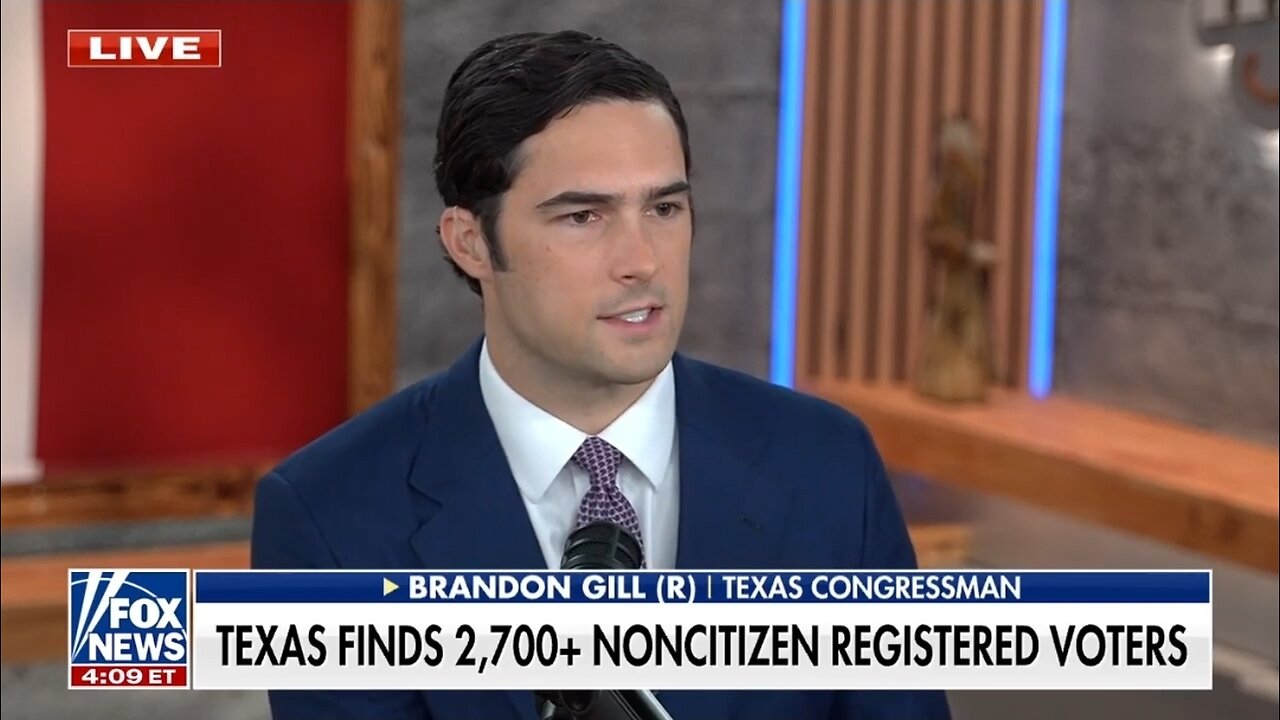 Rep Brandon Gill: Dems Are Systematically Rigging The Election