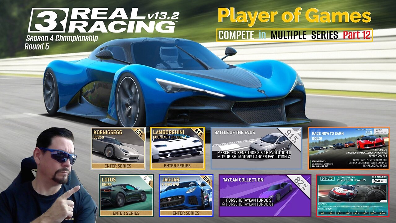 Player of Games: Real Racing 3 Update 13.2: COMPETE in MULTIPLE SERIES Part 12