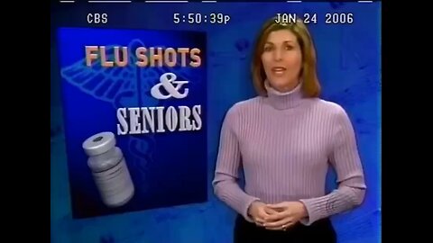 CBS Jan. 24 2006 report on fallibility of Flu shots.