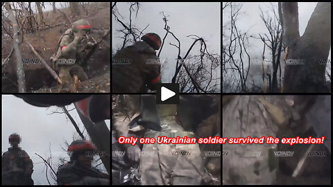 Donetsk region: Russian soldiers clear Ukrainian trenches with Anti-tank mines