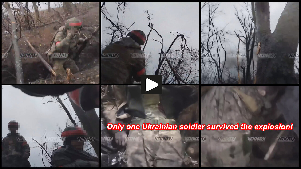 Donetsk region: Russian soldiers clear Ukrainian trenches with Anti-tank mines
