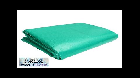 PE 6×3.6m/19.7×11.8ft Outdoor Waterproof Camping Tarpaulin Field Camp Tent Cover Car Cover Review