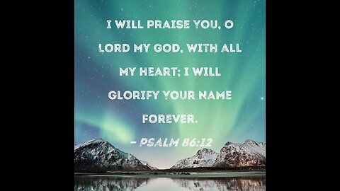 100125 Let Sean Mitchell do it. Song of praise: Behold, the birth is in Him — this is God! Flood