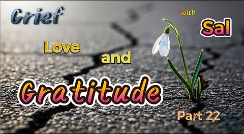 Grief, Love and Gratitude - Part 22