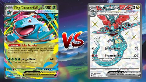 Pokemon TCG Live Mega Venusaur EX Ogerpon EX VS Dragapult EX Charizard EX!!