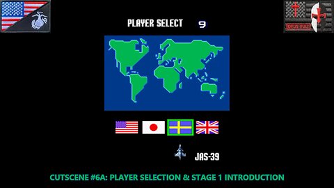 The Cutscene Project: "Aero Fighters" [Tee-Bee (JAS-39] (Arcade - 1992) [NA Version]