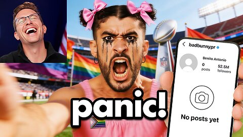 Bad Bunny DELETES His Accounts After Super Bowl Humiliation