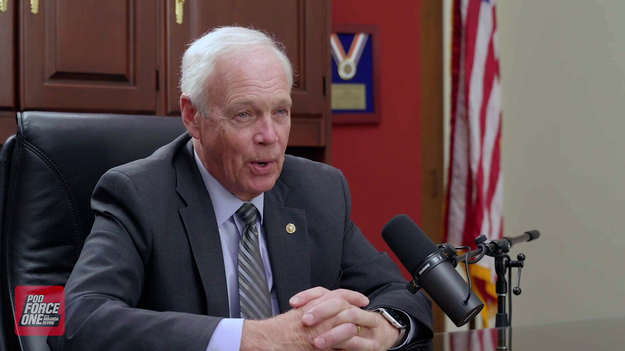 Sen. Ron Johnson tells Pod Force One he was offered Hunter Bidens laptop